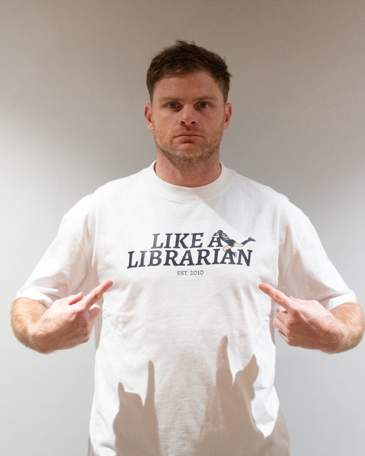 Heath Shaw - "Like a Librarian" T-shirt