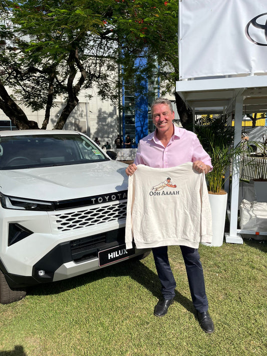 Glenn McGrath Hoodie - Off-White