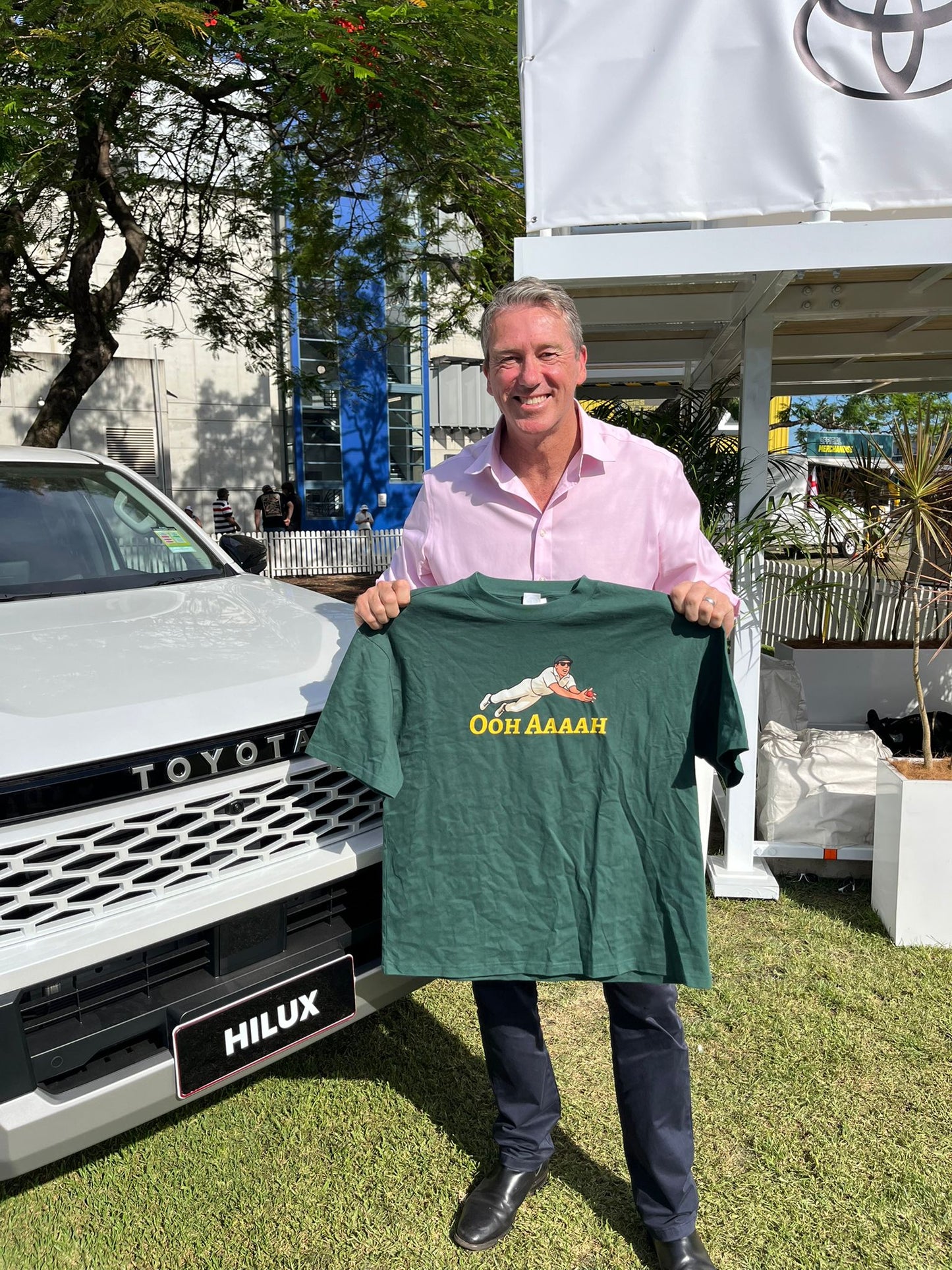 Glenn McGrath T-shirt - Forest Green