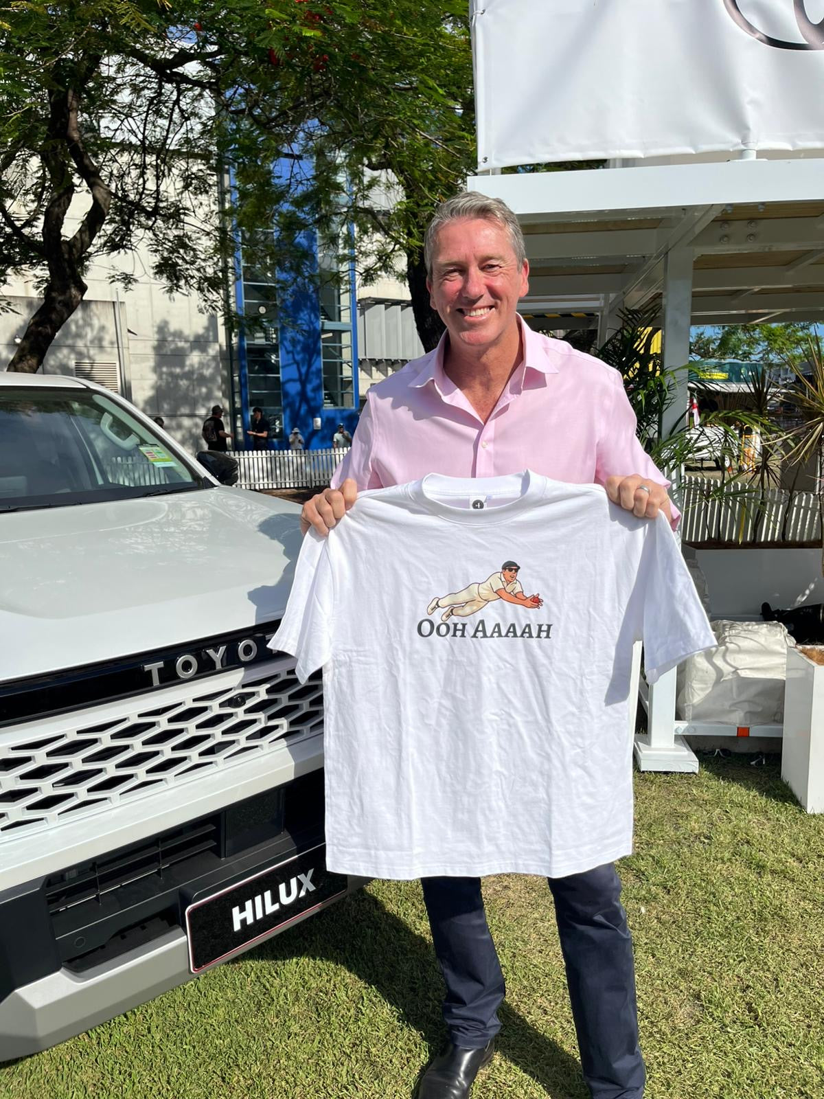 Glenn McGrath T-shirt - White